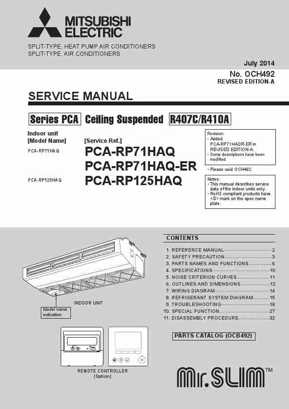 MITSUBISHI ELECTRIC PCA-RP125HAQ-page_pdf